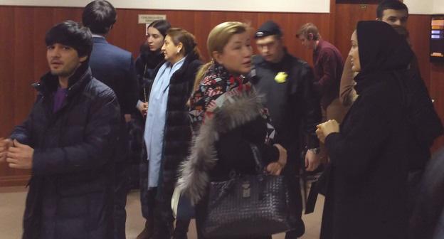 Перед заседанием по делу Гамидова. Москва, 6 марта 2018 г. Фото Гора Алексаняна для "Кавказского узла"