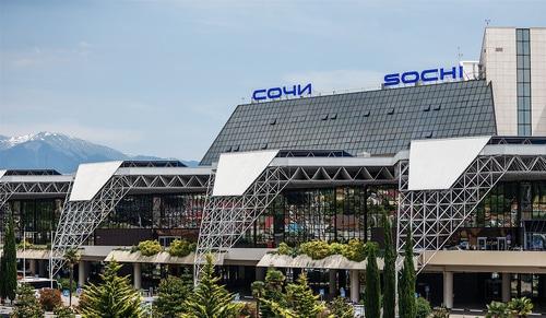 Здание международного аэропорта в Сочи. Фото пресс-службы компании "Базэл аэро". http://basel.aero/sochi/about-airport/information-about-airport/