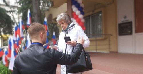 На избирательном участке в Сочи. 18 марта 2018 года. Фото Светланы Кравченко для "Кавказского узла"