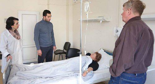 Пострадавшая в результате аварии на горнолыжном курорте Гудаури. Фото© Georgian National Tourism Administration

