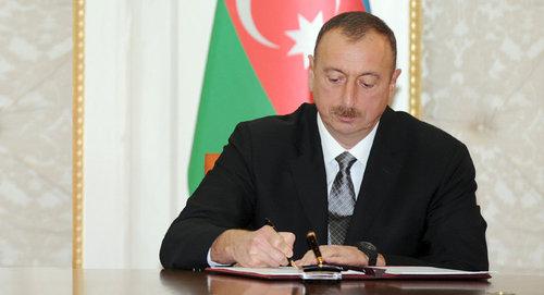 Ильхам Алиев Фото; Официальный сайт президента Азербайджана

