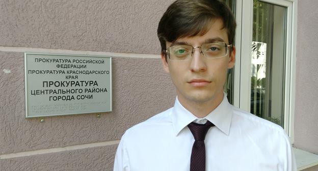 Константин Зыков. Фото Светланы Кравченко для "Кавказского узла"