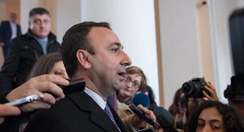 Грайр Товмасян. Фото © Sputnik/ Asatur Yesayants https://ru.armeniasputnik.am/politics/20180321/11011880/novyj-glava-konstitucionnogo-suda-armenii-prinyal--molchaniya.html 