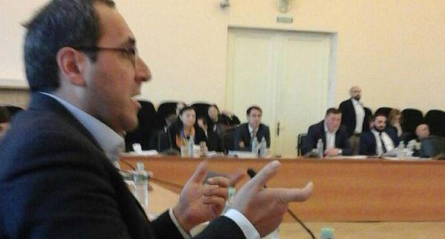 Журналист Айк Халатян. Фото Рустама Джалилова для "Кавказского узла"