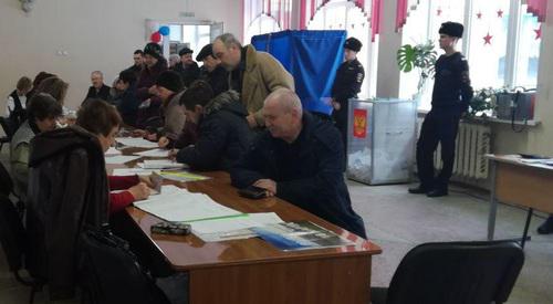 Голосование на УИК №434 в Волгограде. 18 марта 2018 года. Фото Татьяны Филимоновой для "Кавказского узла"
