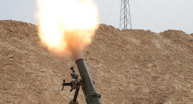 Стрельба из миномета. Фото: Спутник / Mikhail Voskresensky
https://sputnik.az/karabakh/20171029/412534276/ateskes-yene-pozulub.html