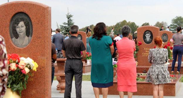 Мемориальное кладбище "Город ангелов". Беслан. Фото Эммы Марзоевой для "Кавказского узла"