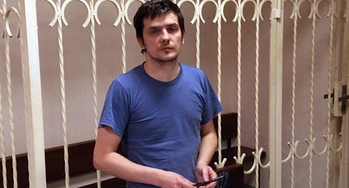 Дмитрий Титков в зале суда 2 апреля 2018 года. Фото: Вадим Поликанов.