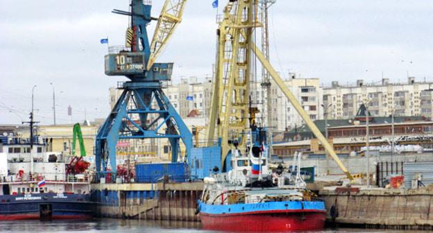 Порт Астрахани. Фото Вячеслава Ященко для "Кавказского узла"
