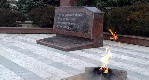 Памятник  воинской славы России. Фото http://stavropol.sledcom.ru/news/item/1217301/