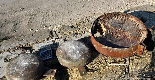 Мины, найденные саперами. Фото: Пресс-служба министерства обороны РФ