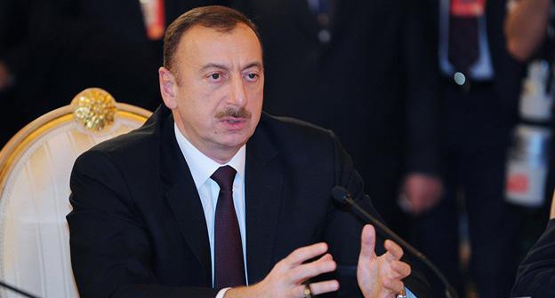 Ильхам Алиев. Фото: Пресс-служба президента Азербайджана