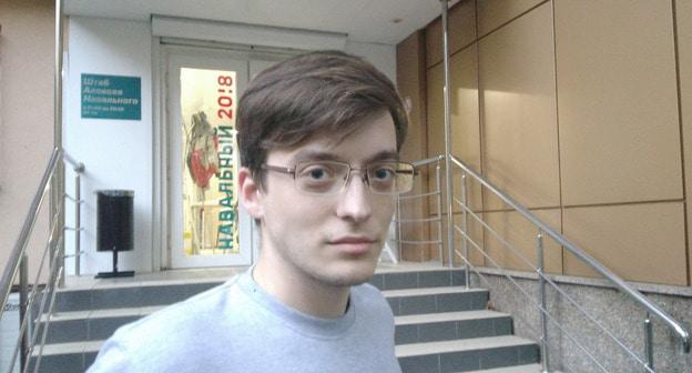 Константин Зыков. Фото Светланы Кравченко для "Кавказского узла"