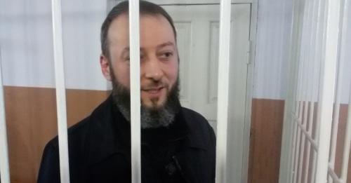 Магомед Хазбиев в суде, 30 января 2018 года. Фото Умара Йовлоя для "Кавказского узла".