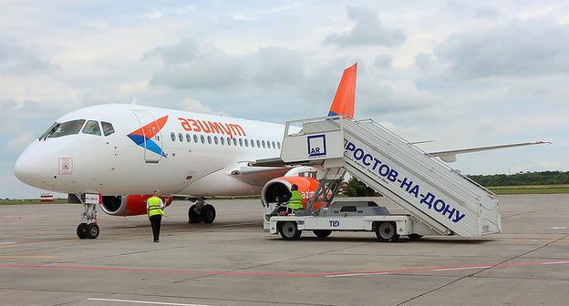 Борт  авиакомпания "Азимут". Фото: официальный сайт компании https://azimuth.aero/ru