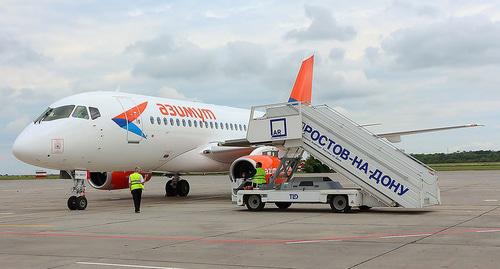 Борт  авиакомпания "Азимут". Фото: официальный сайт компании https://azimuth.aero/ru