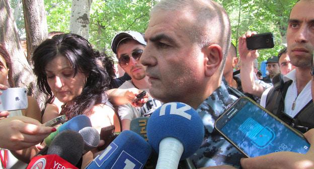 Унан Погосян. Фото Тиграна Петросяна для "Кавказского узла"