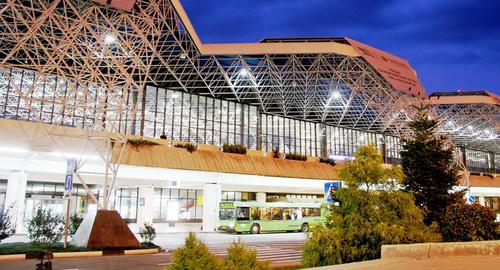 Аэропорт Сочи. Фото MariaTalanova  https://ru.wikipedia.org/wiki/Сочи_(аэропорт)