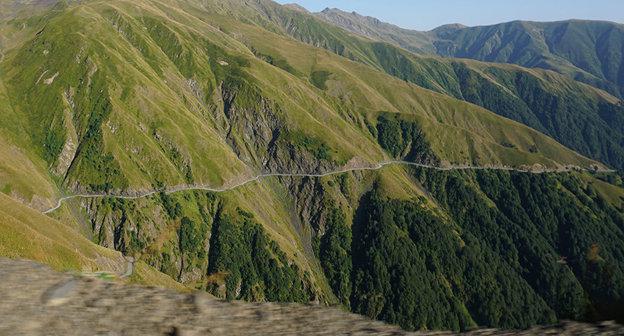 Тушети (регион Кахети), Грузия
 Фото C BY 2.0 / Shalika Malintha / On the way to Omalo Tusheti Georgia
