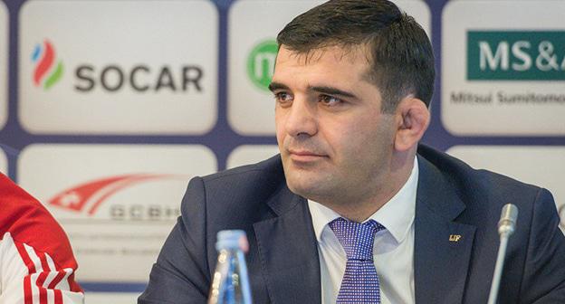 Давид Кевхишвили. Фото: Sputnik / Levan Avlabreli
https://sputnik-georgia.ru/sport/20180507/240352898/Dzjudoisty-protiv-chinovnikov-sportsmeny-trebujut-smenit-glavu-federacii.html