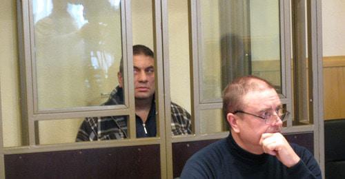Бадрудди Даудов в зале суда. Фото Константина Волгина для "Кавказского узла"