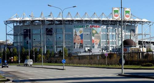 Стадион Ахмат Арена в Грозном. Фото: REUTERS/Said Tsarnayev