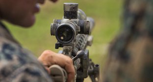 Прицел. Фото CC0 / Military_Material / bullet
