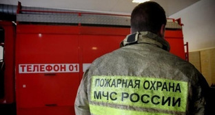 Сотрудник МЧС. Фото: Валентина Мищенко / Югополис