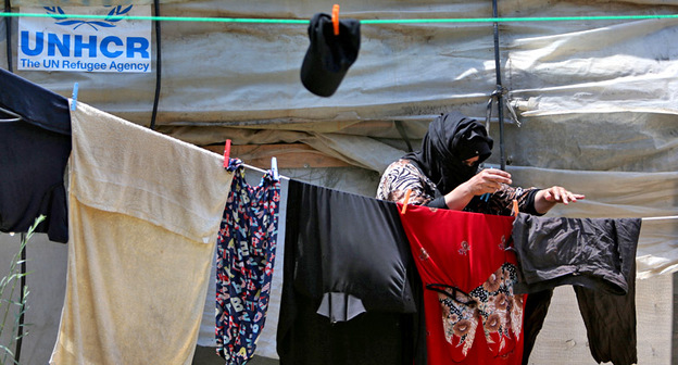 Сирийские беженцы. Фото: REUTERS/Ali Hashisho