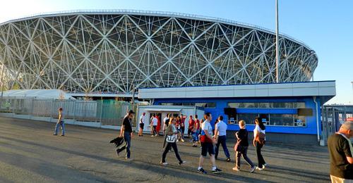 Стадион "Волгоград Арена". Фото Татьяны Филимоновой для "Кавказского узла"
