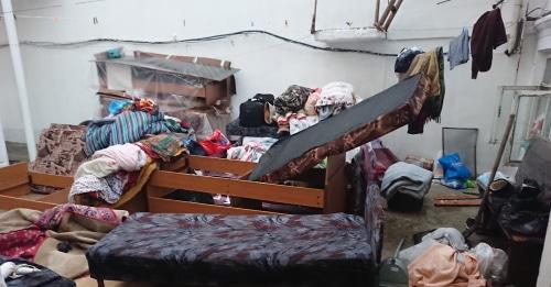 Пострадавший от затопления дом на улице Дзержинского в Сочи, 6 июля 2018 года. Фото Светланы Кравченко для "Кавказского узла".