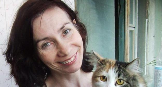 Наталья Эстемирова. Фото - Telegram-канал Правозащитного центра "Мемориал"