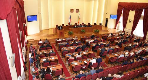 56-е (внеочередное) заседание Законодательного Собрания РО. Фото http://zsro.ru/press_center/photo/18067/
