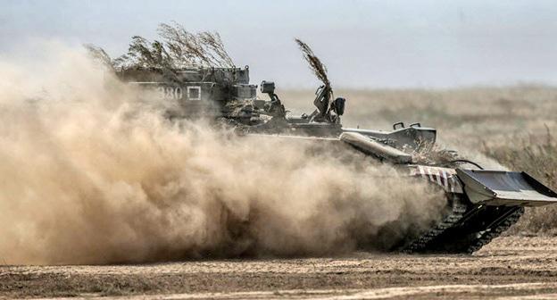 Учения на полигоне "Прудбой". Фото: пресс-служба Минобороны России http://syria.mil.ru