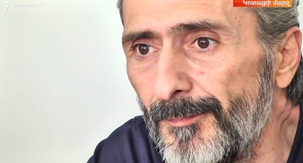 Артур Мовсисян. Кадр из видео пользователя "Радио Свобода" https://www.youtube.com/watch?v=-MtcjpHdmJk