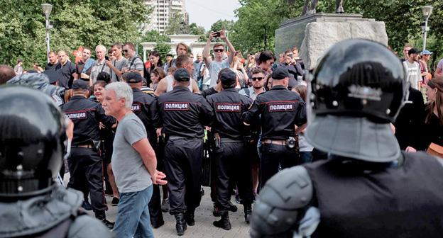 Митинг сторонников Алексея Навального. Краснодар, 5 мая 2018 года. Фото: Максим Тишин / Югополис