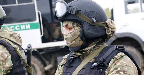 Сотрудник силовых структур. Фото: пресс-служба Национального антитеррористического комитета http://nac.gov.ru/