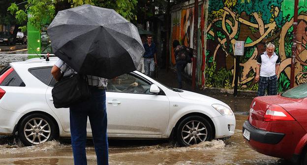 Ливень. © Фото Михаила Ступина, Юга.ру