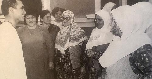 Принц Али (Иордания) в гостях у репатриантов. Фото: Татьяна Макеева (МЧС)