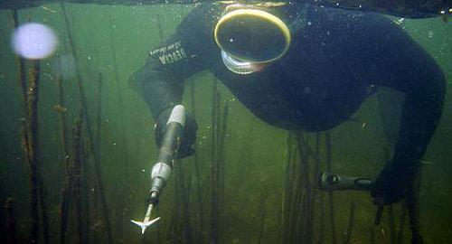 Подводная охота. Фото Fanas96 - https://lt.wikipedia.org/wiki/Vaizdas:Vitalijus_neria.jpg