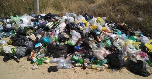 Свалка мусора. Фото Анны Грицевич для "Кавказского узла"