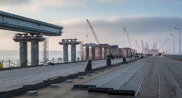 Строительство Крымского моста. Фото прес-службы строительства. http://www.most.life/multimedia/foto/