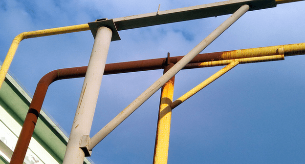 Газопровод в сельской местности. Фото Нины Тумановой для "Кавказского узла"