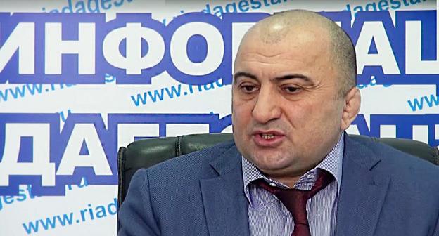 Магомед Хизриев. Кадр из видео пользователя 
РГВК "Дагестан" https://www.youtube.com/watch?v=IogApGCAx1k