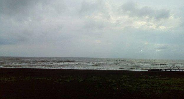 Шторм в Поти. Фото  https://www.facebook.com/EmergencyManagementService