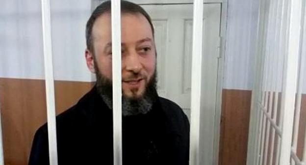 Магомед Хазбиев в суде, 30 января 2018 года. Фото Умара Йовлоя для "Кавказского узла".