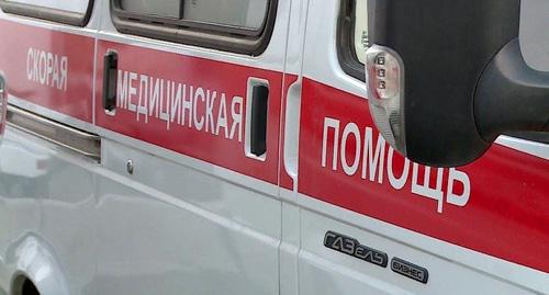 Надпись на борту автомобиля Скорой помощи. Фото http://minzdravrd.ru/news/item/1129