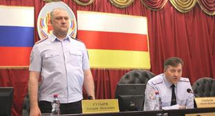 Дмитрий Гутыря (слева). Фото: Пресс-служба МВД по РСО-Алания - МВД России
