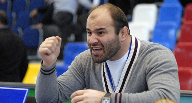 Сажид Сажидов. Фото  Магомеда Хазамова http://wrestdag.ru/users/118/
