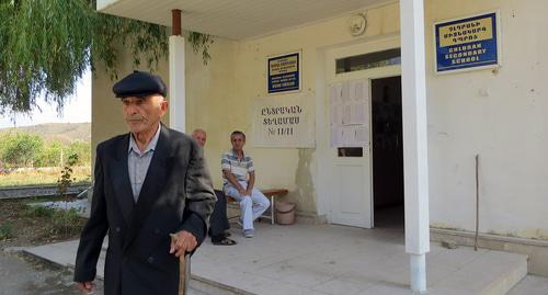 Избирательный участо в НКР. Фото Алвард Григорян для "Кавказского узща"